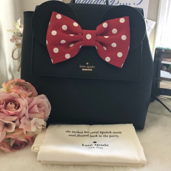 Kate Spade Disney Minnie Mouse Neema Backpack - Picture 3 of 6